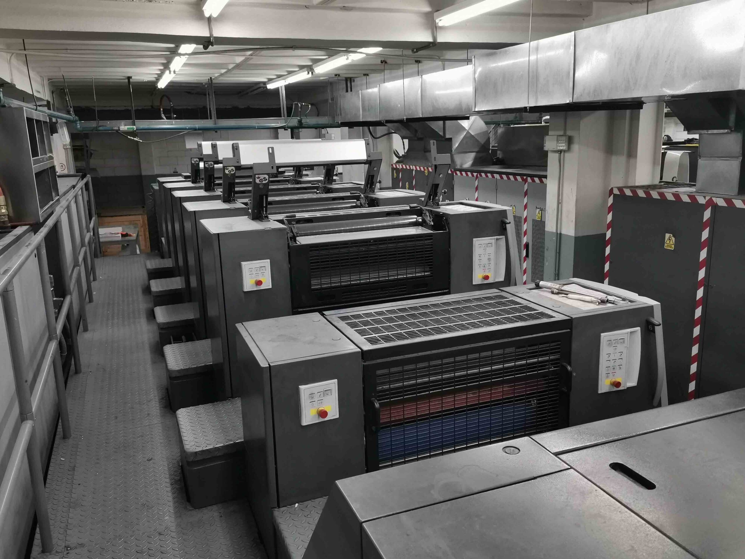海德堡印刷机四开5色加长过油XL75-5+L-F 2010(图5)